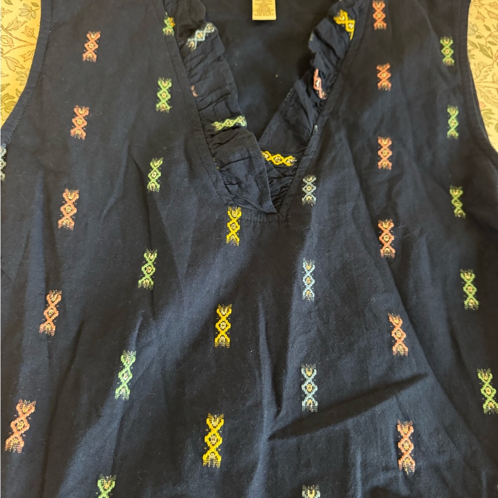 Colorful Embroidered Dress - Picture 5 of 7